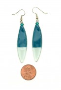 Color Blocked Long Earrings